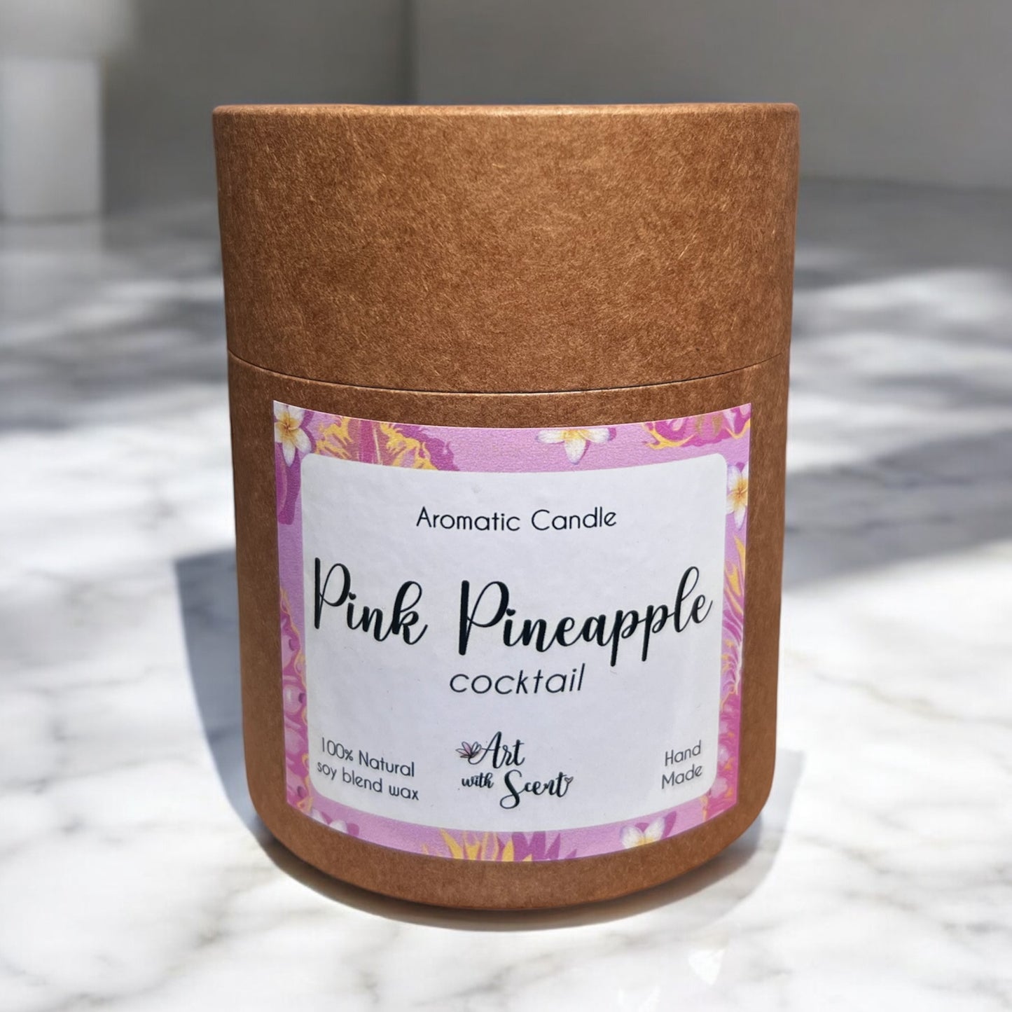 Pink Pineapple Cocktail